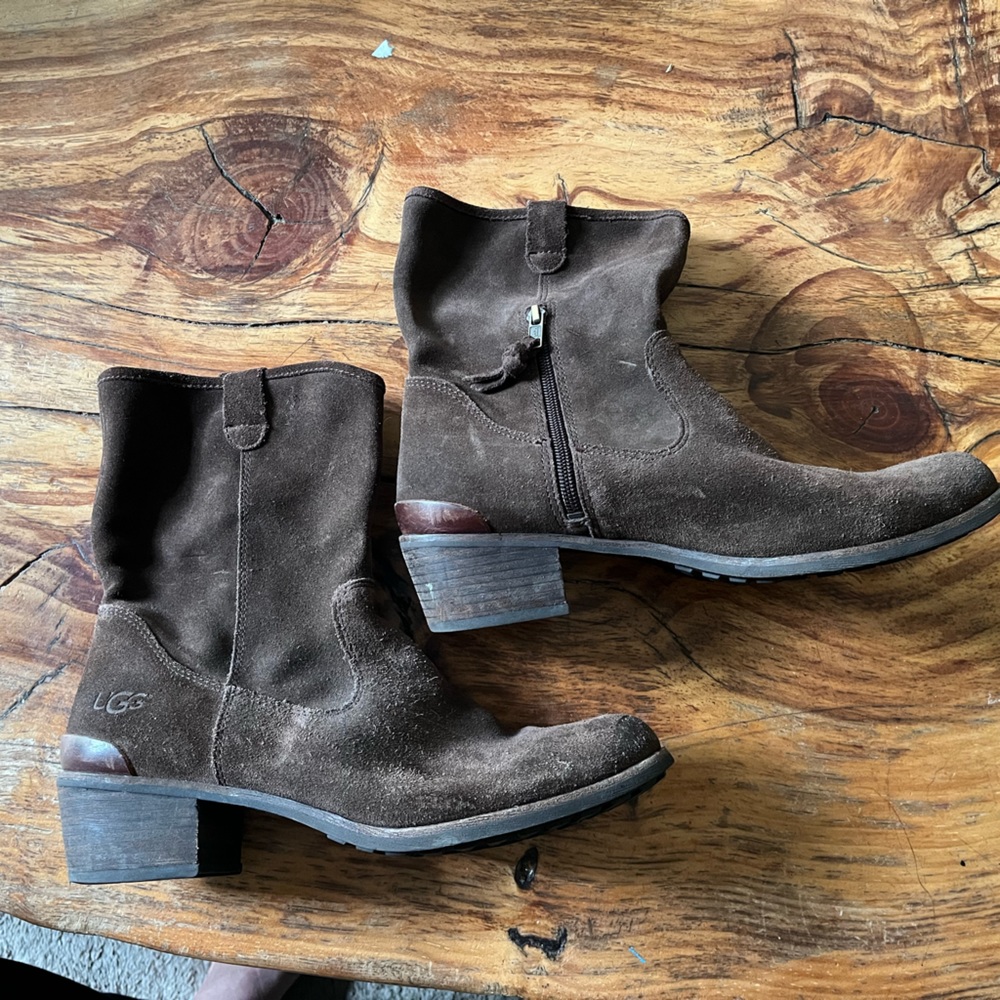 UGG suede boots VGUC